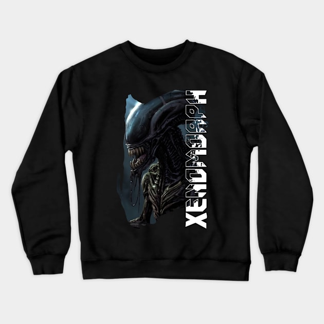 xenomorph Crewneck Sweatshirt by Pixy Official